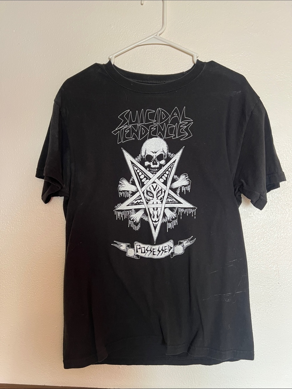 Suicidal Tendencies 'Possessed' tour shirt double sided 2010